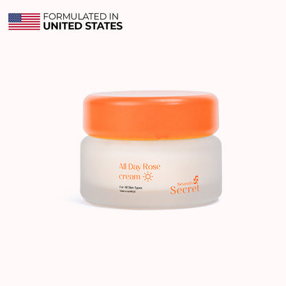 Seventh Secret All Day Rose Cream 50g with shea butter and niacinamide