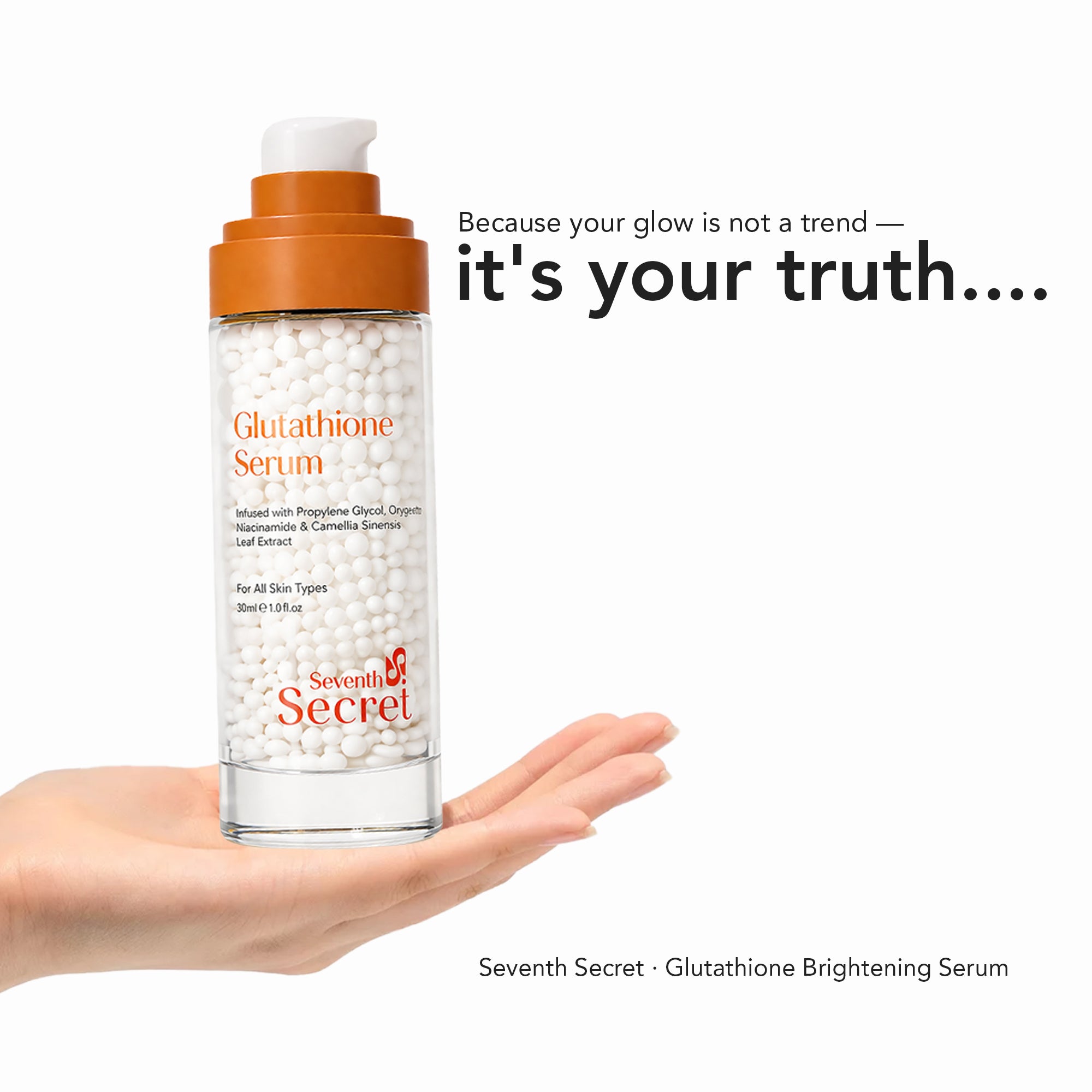 Seventh Secret Glutathione Serum for radiant glowing skin