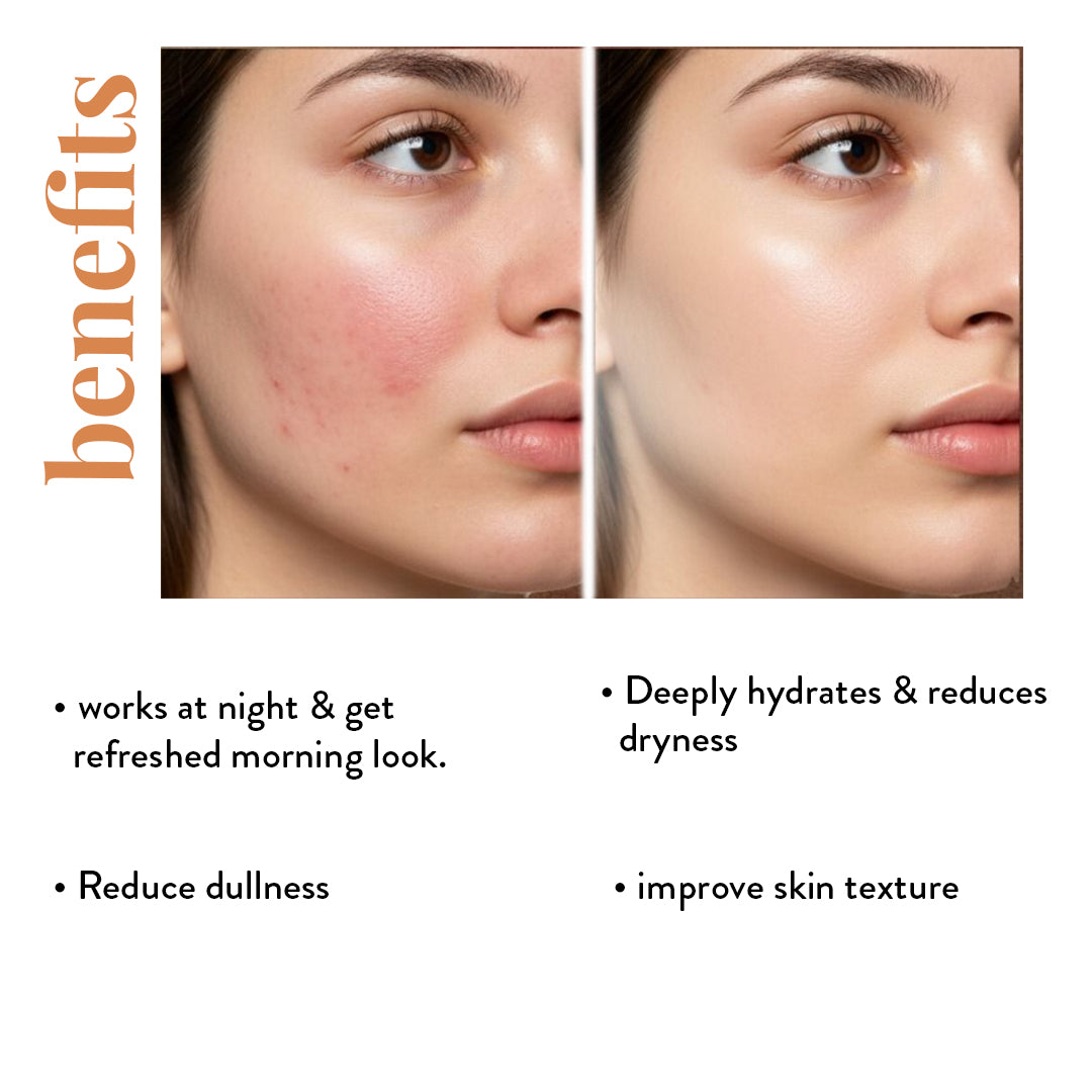 Seventh Secret Night Beauty Cream benefits for anti-aging overnight repair