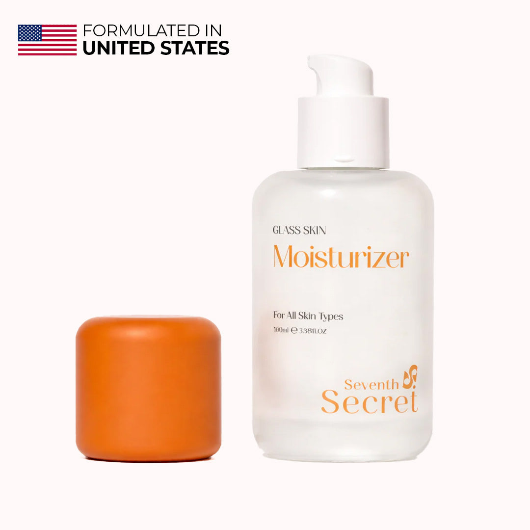 Seventh Secret Glass Skin Moisturizer with hyaluronic acid and ceramides for dewy glow
