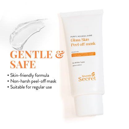 Seventh Secret Glass Skin Peel Off Mask for radiant skin
