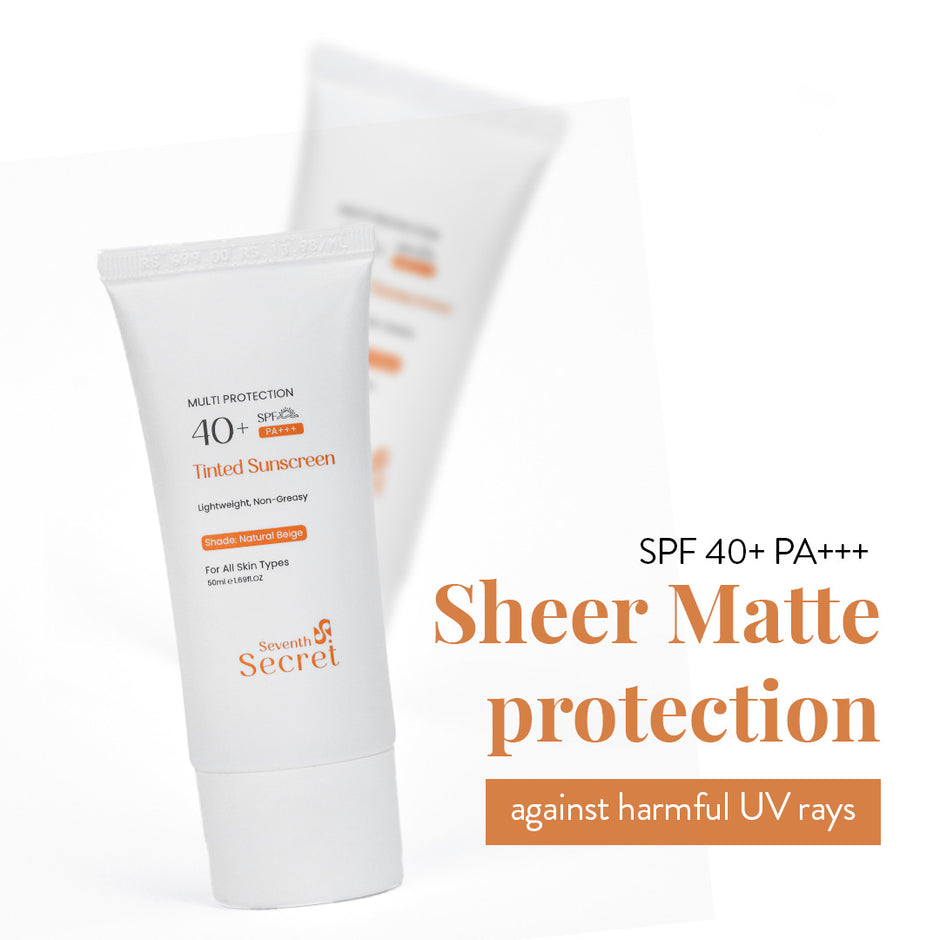 Seventh Secret Tinted Sunscreen SPF 40+ Natural Beige shade