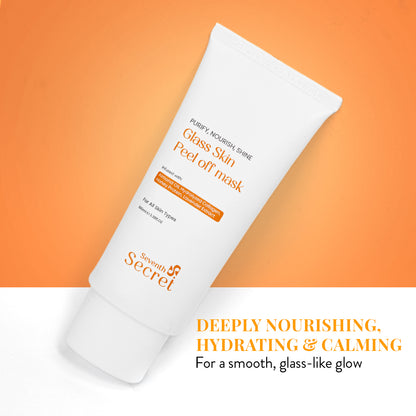 Seventh Secret Glass Skin Peel Off Mask for luminous glass skin