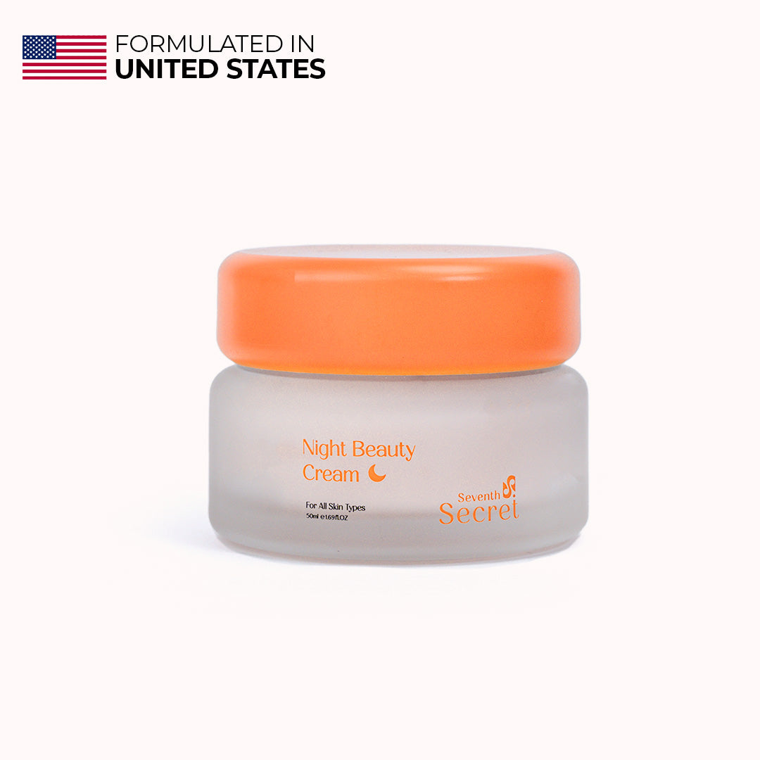Seventh Secret Night Beauty Cream 50ml with retinol and ceramides