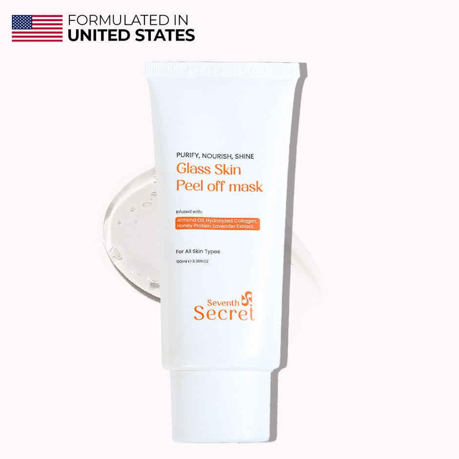 Seventh Secret Glass Skin Peel Off Mask 100ml with collagen and calendula