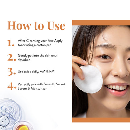 How to use Seventh Secret Face Toner