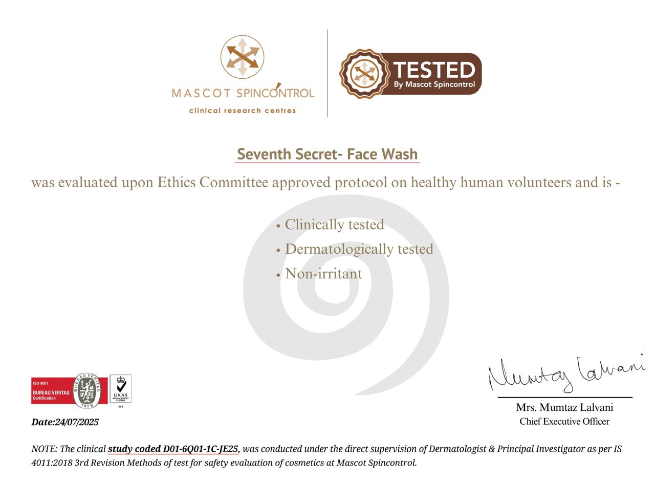 Seventh Secret Face Wash 100ml product photo
