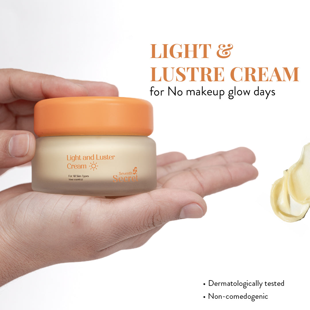 Seventh Secret Light and Luster Cream brightening moisturizer